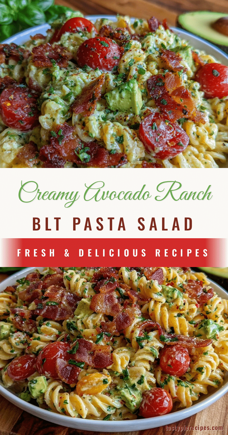 creamy blt pasta salad recipe