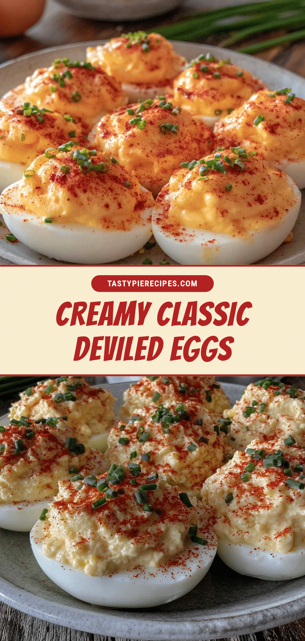 creamy classic deviled eggs recipe