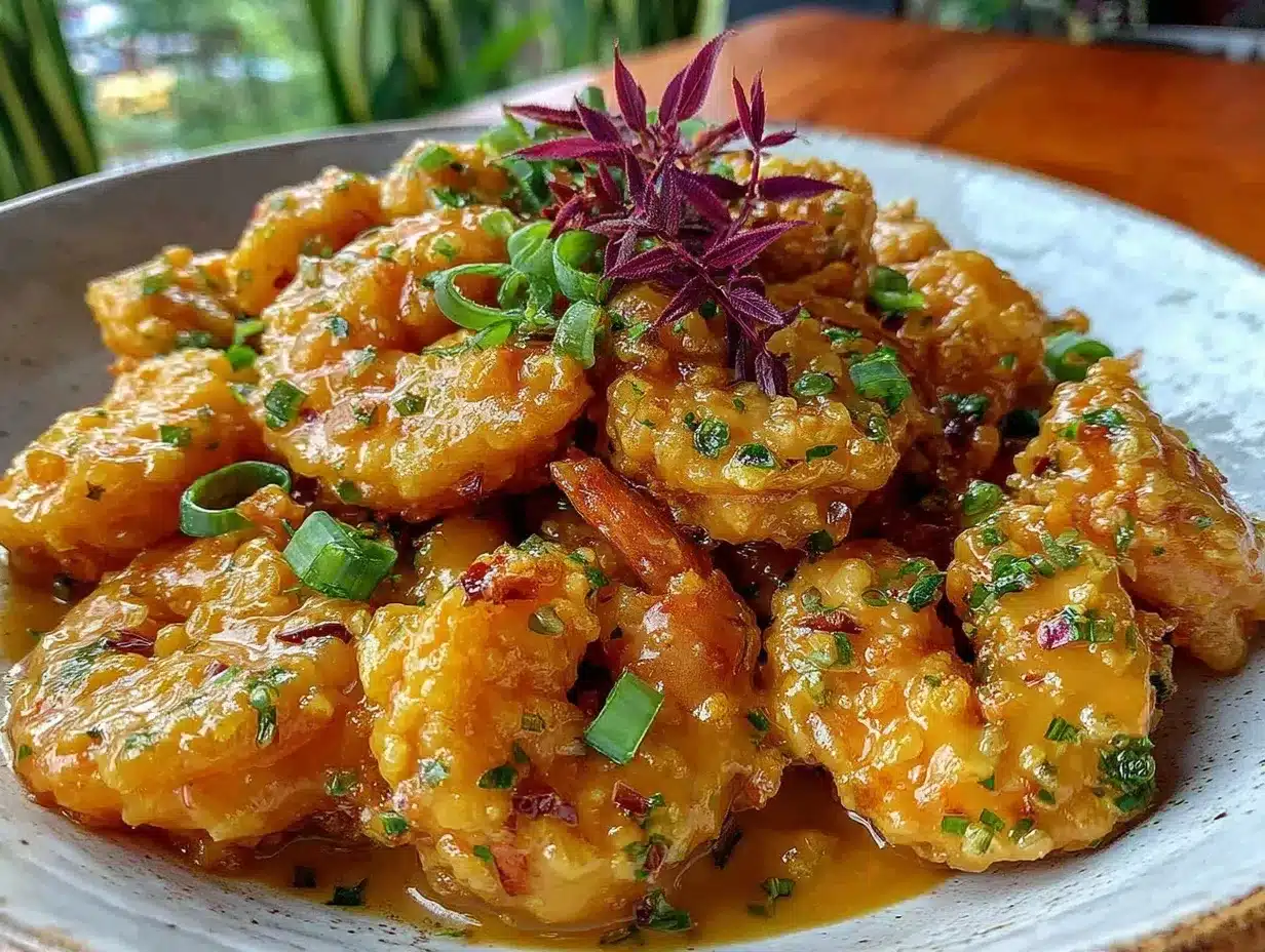 crispy bang bang shrimp recipe preparation steps