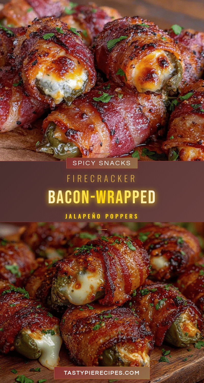 crispy firecracker bacon-wrapped jalapeño poppers recipe