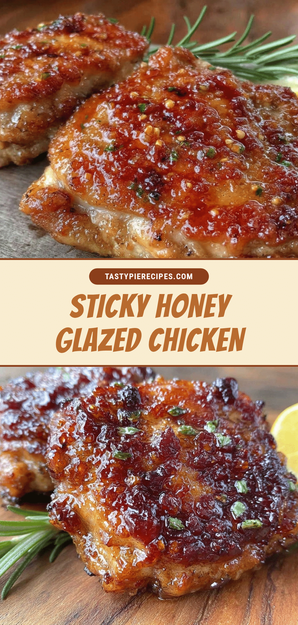 crispy honey glazed grilled chicken thighs recipe