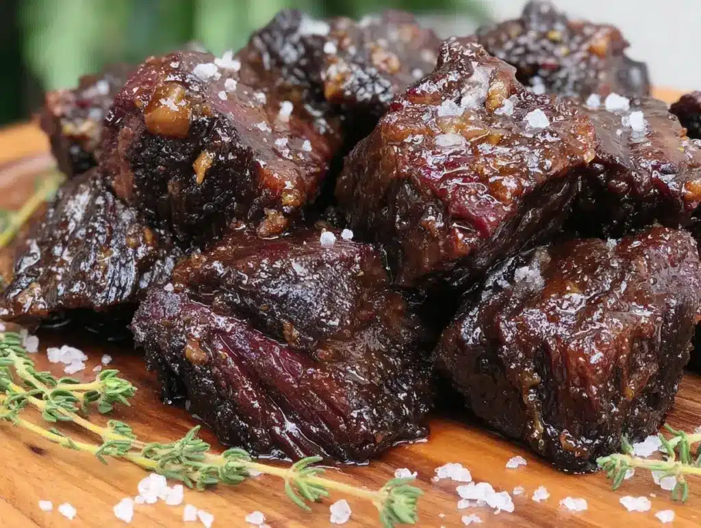 crispy smoked brisket burnt ends - featured image