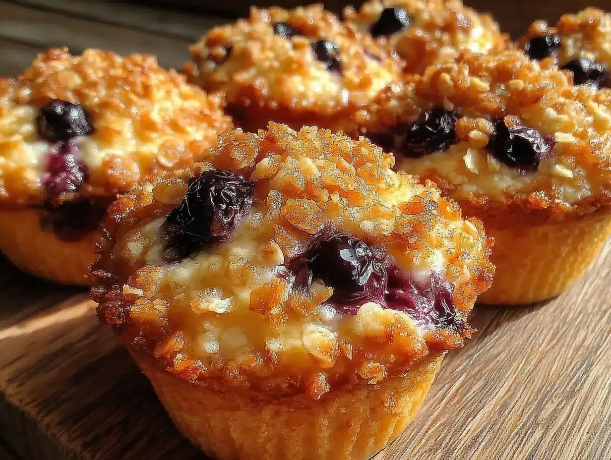 easy mini blueberry muffins preparation steps