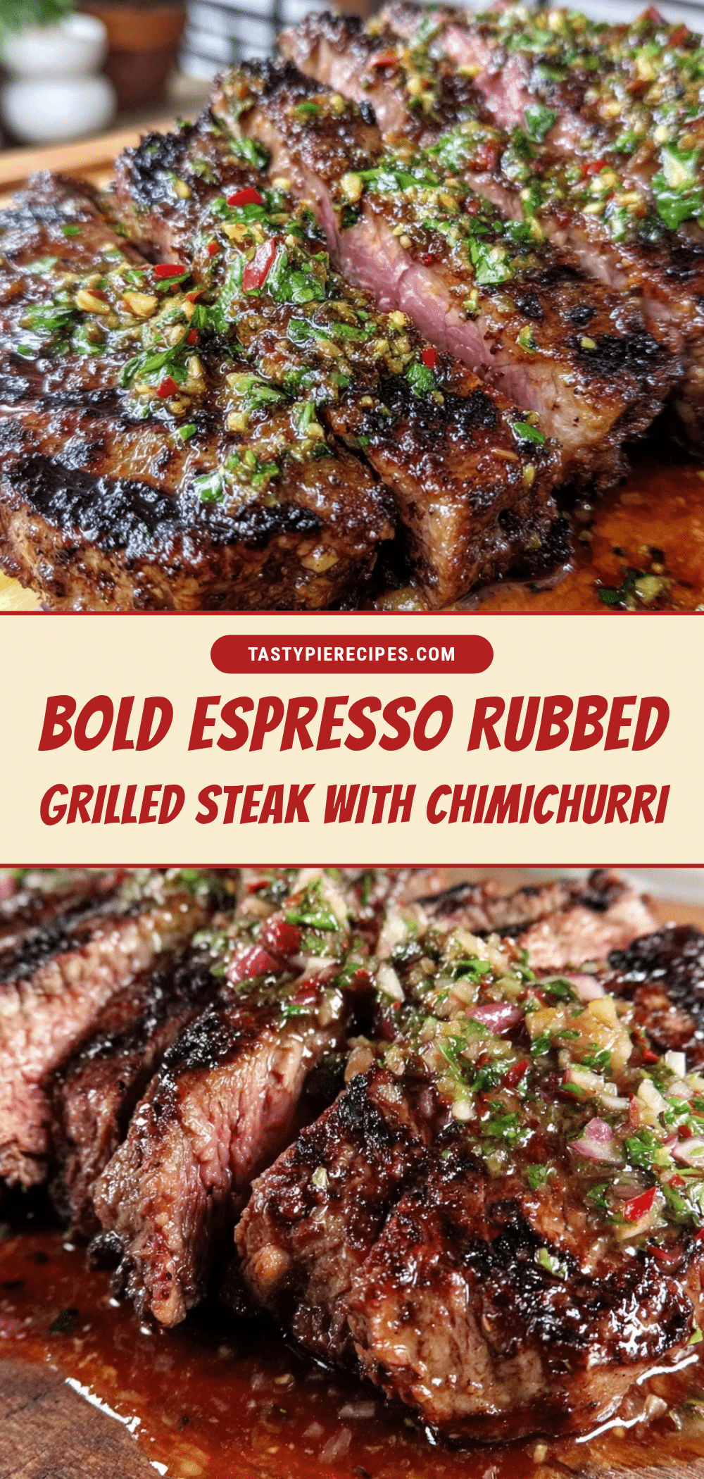 espresso rubbed grilled steak recipe