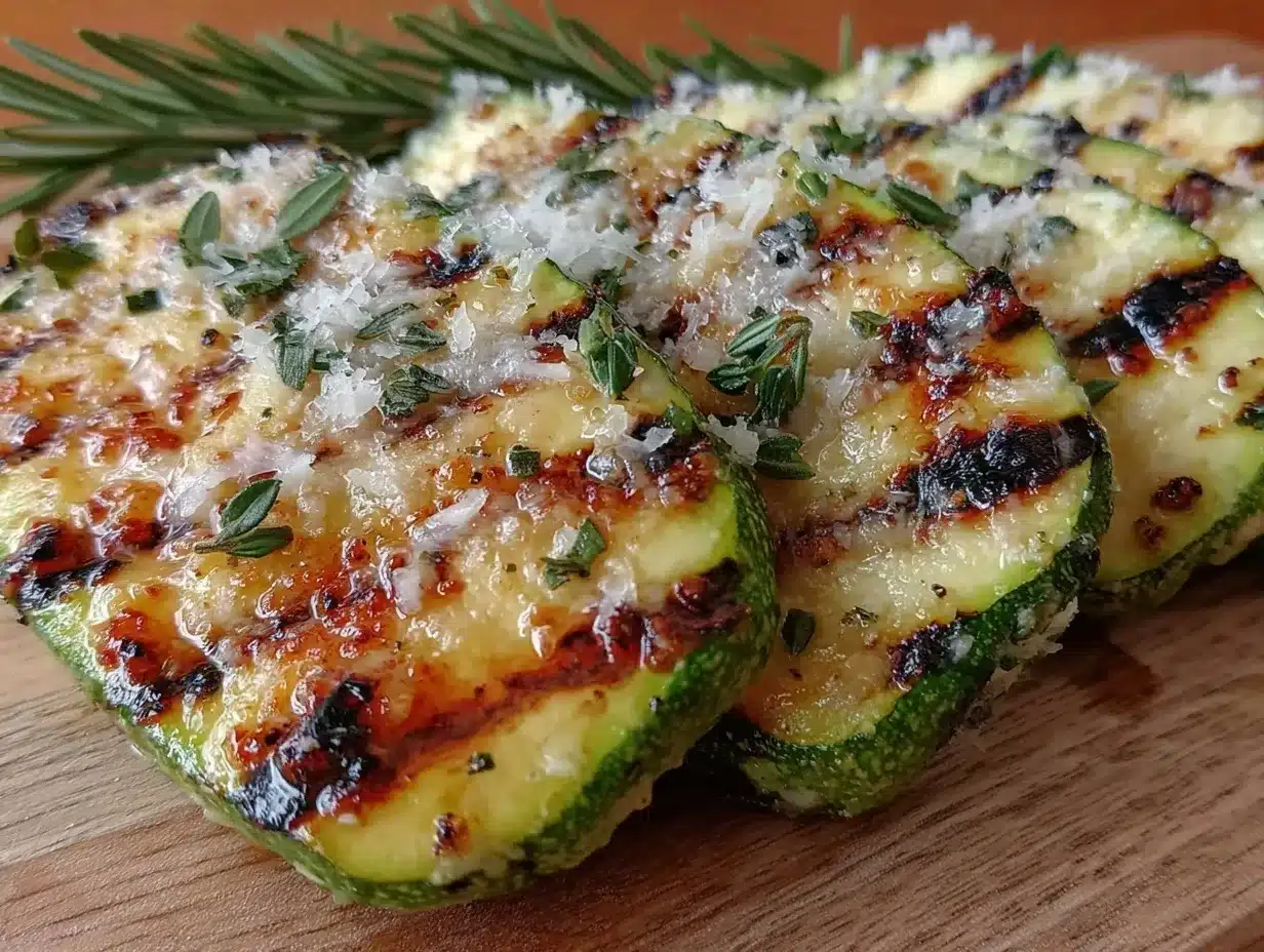 fresh lemon herb grilled zucchini preparation steps