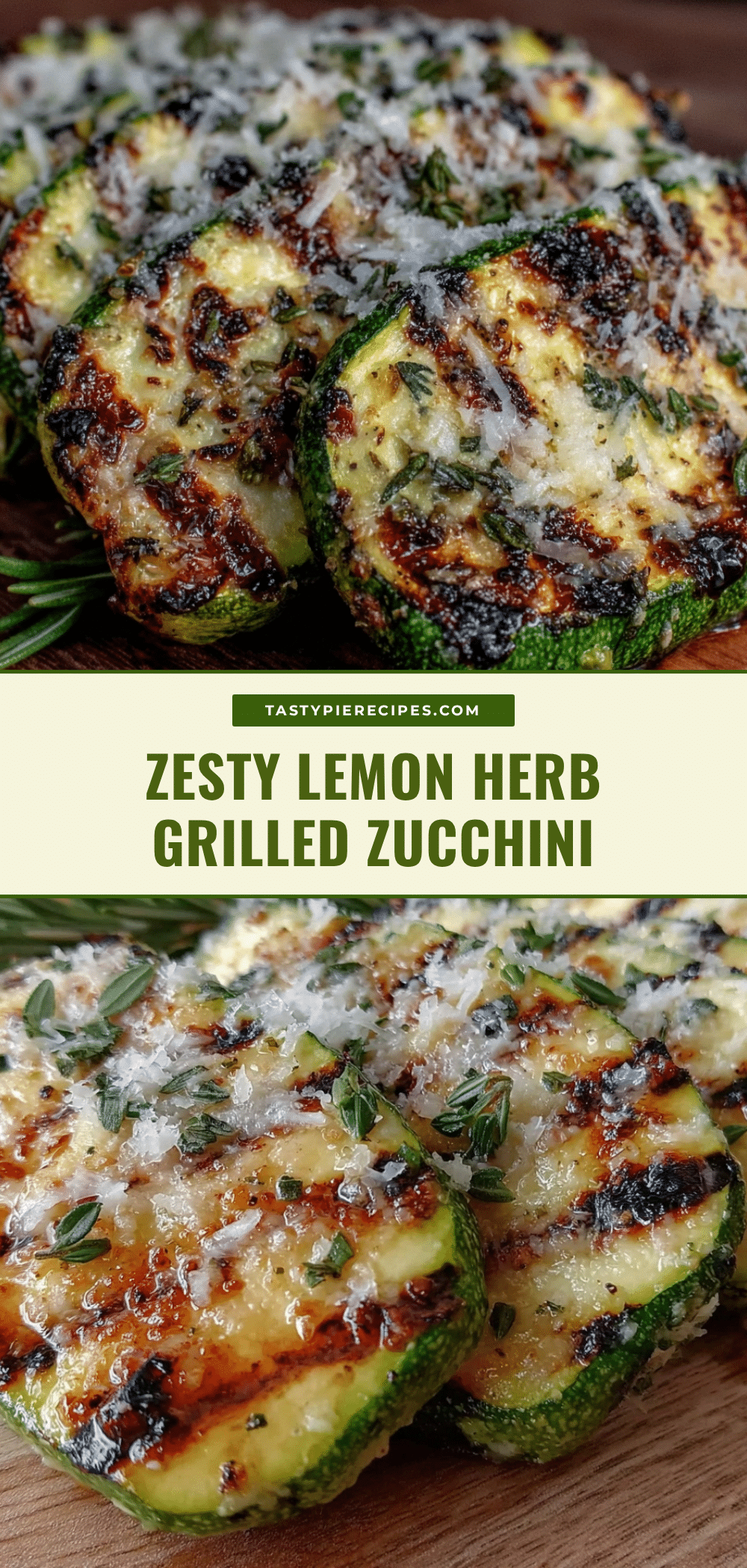fresh lemon herb grilled zucchini recipe