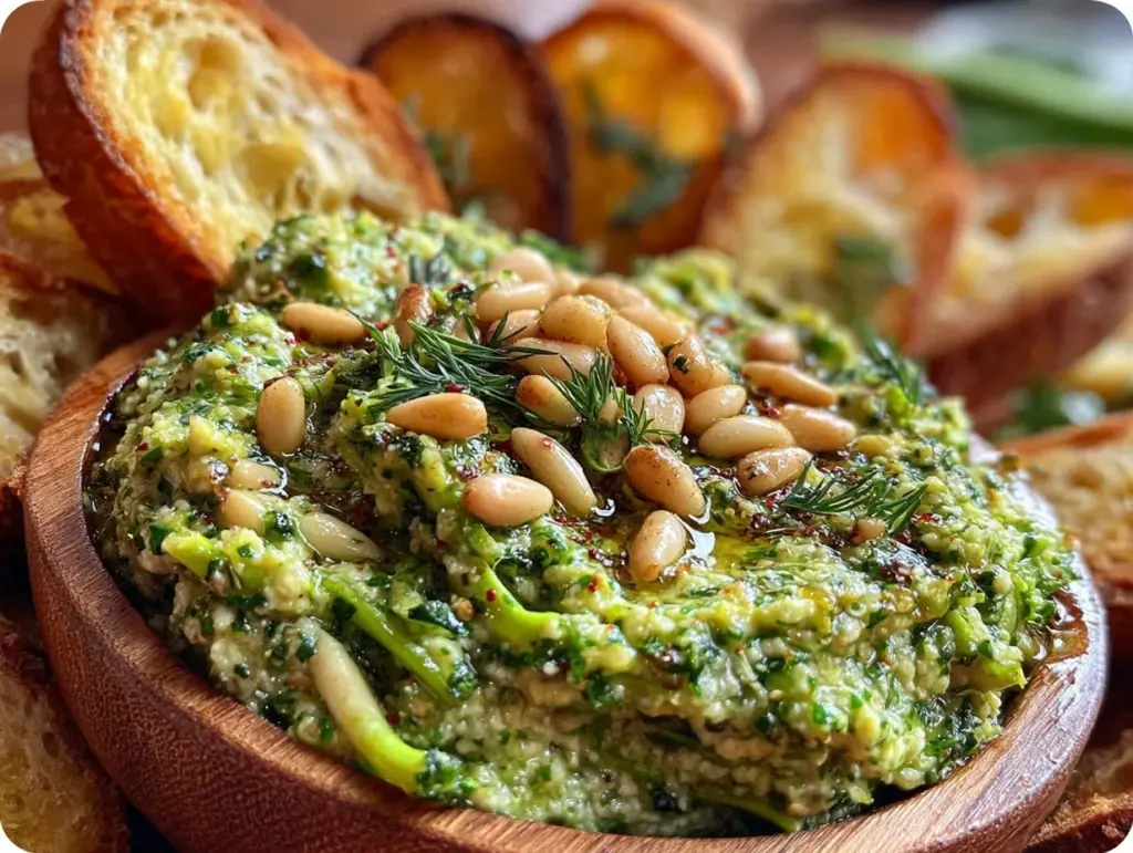Garlic Scape Pesto - featured image