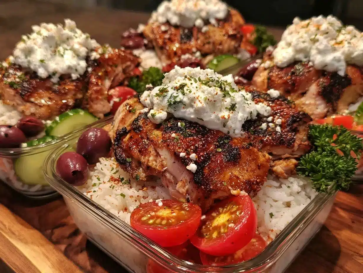 Greek Chicken Bowls - featured image