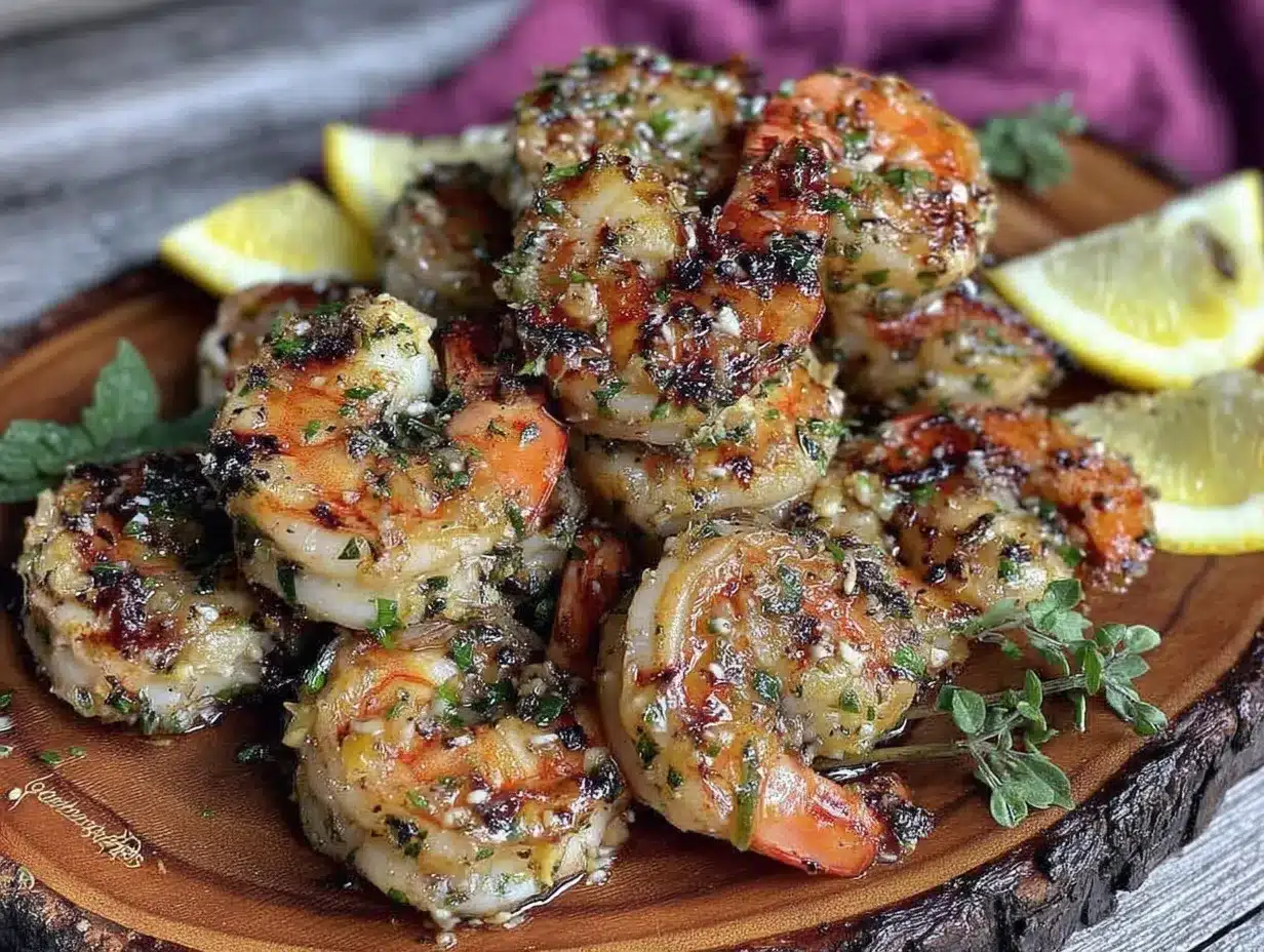 grilled shrimp skewers preparation steps