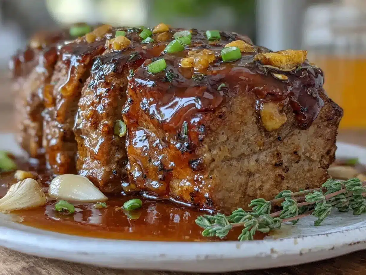 honey garlic crockpot pork tenderloin preparation steps