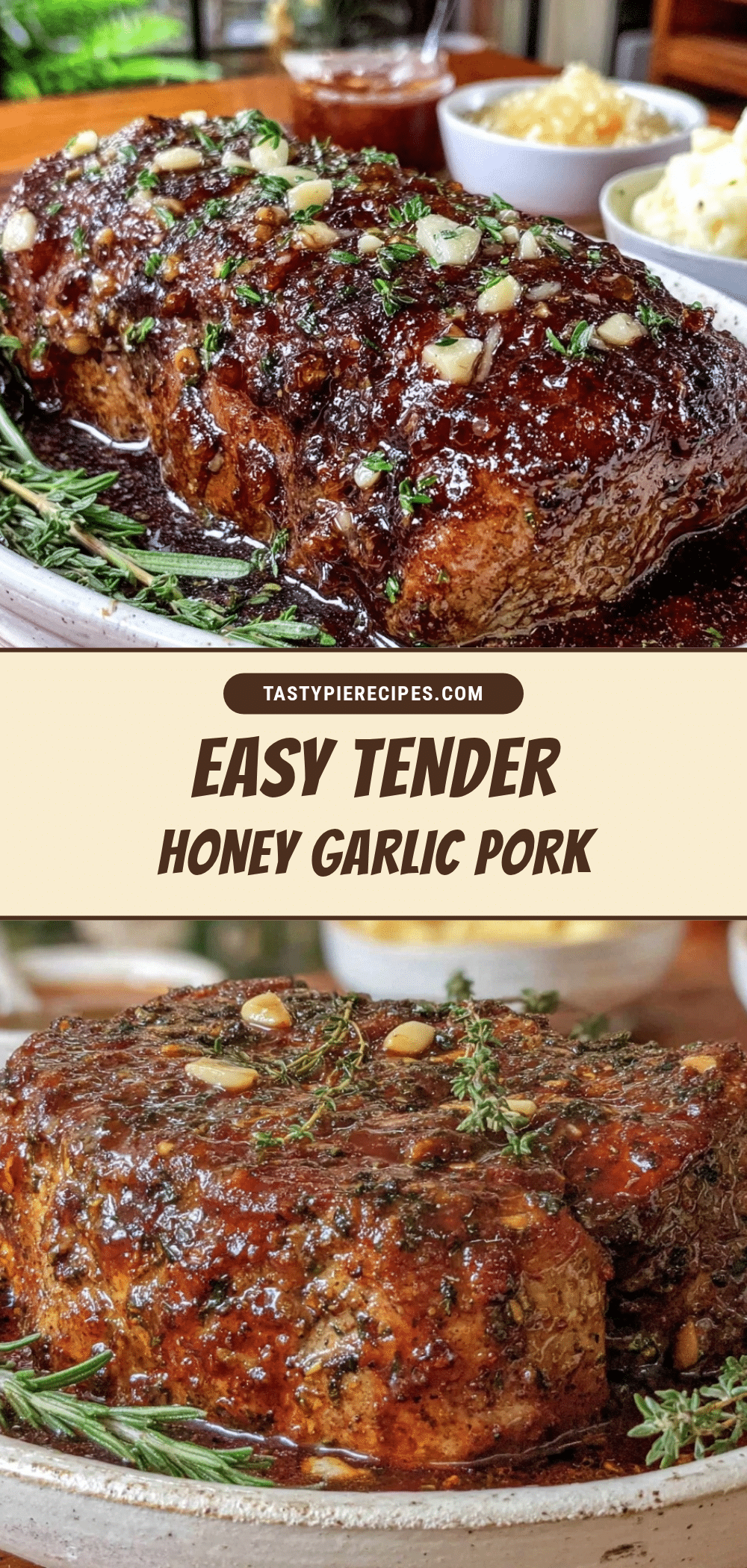 honey garlic pork tenderloin recipe