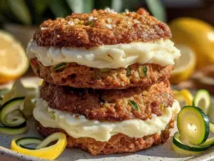 lemon zucchini cookies - featured image