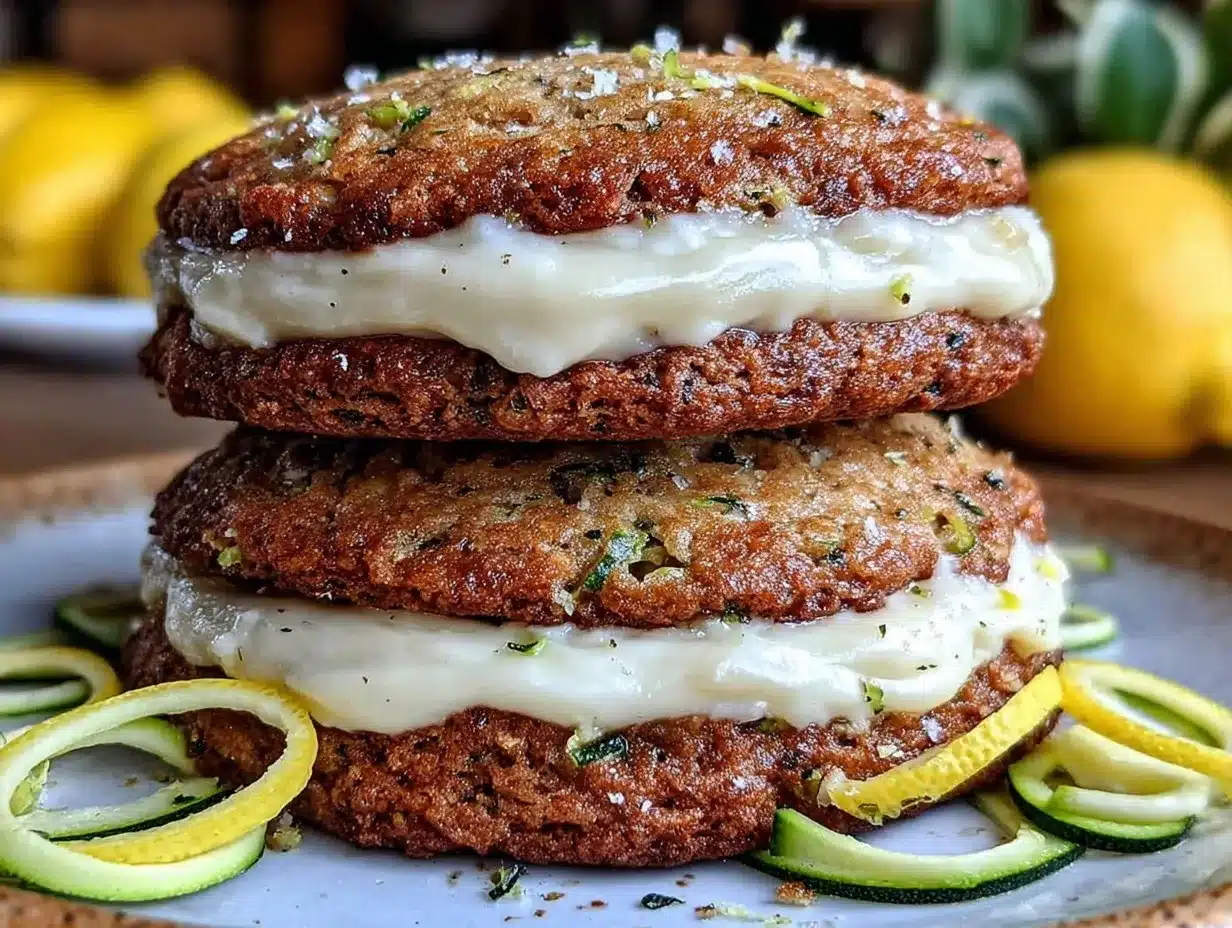lemon zucchini cookies preparation steps