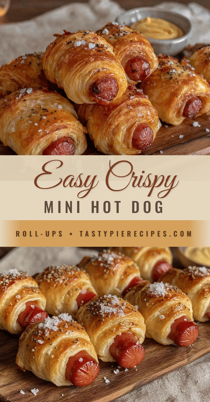 mini hot dogs in crescent roll blankets recipe