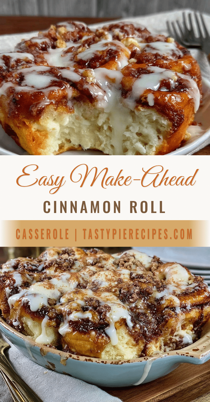overnight cinnamon roll casserole recipe