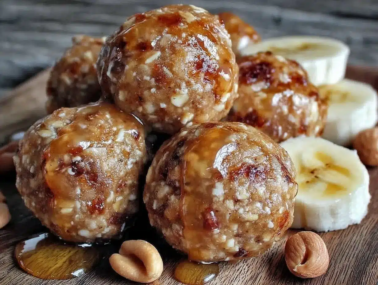 peanut butter banana energy bites preparation steps