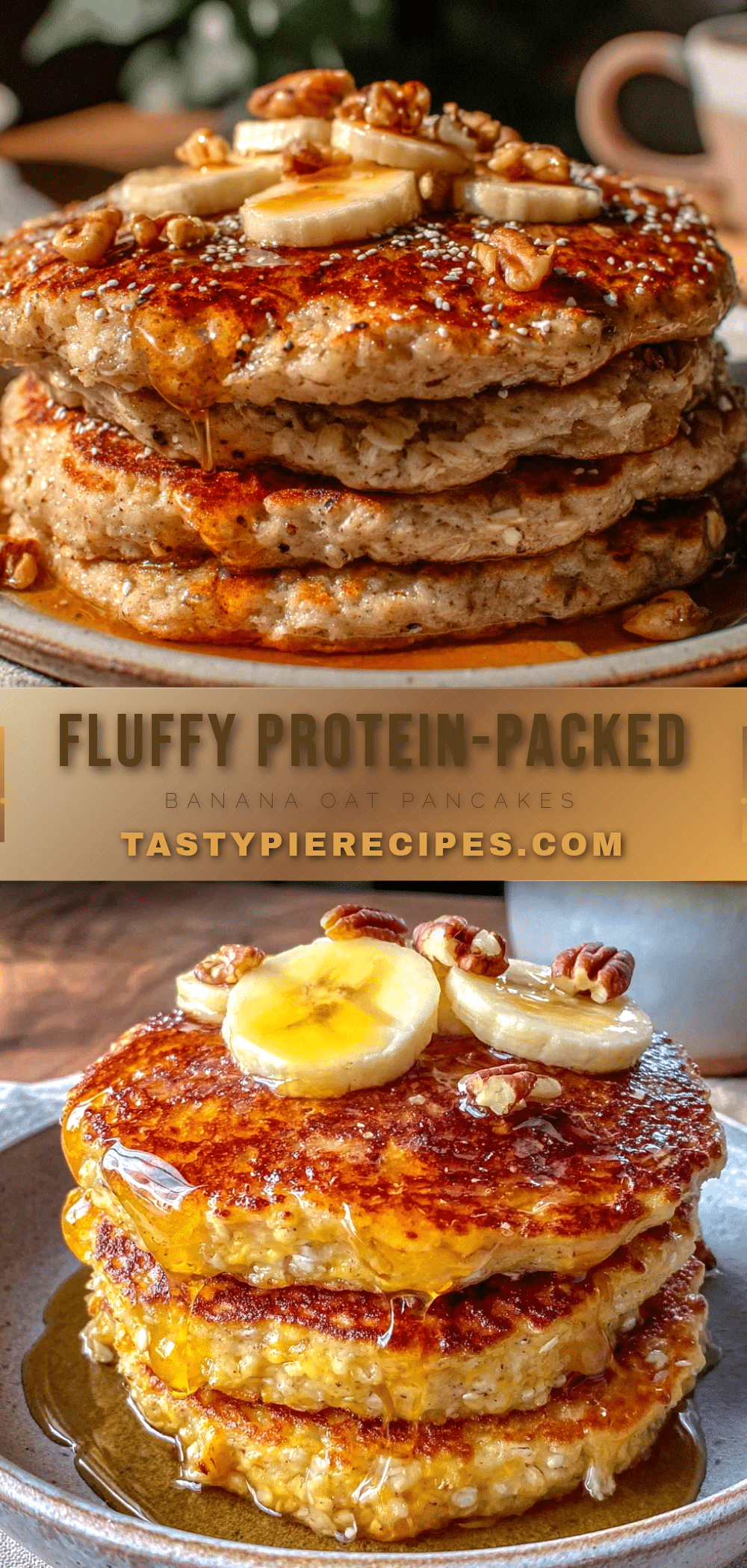 protein-packed banana oat pancakes recipe
