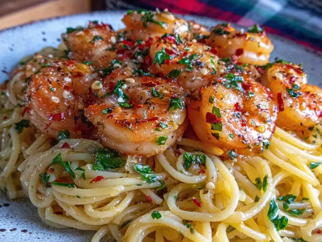 quick 15-minute shrimp scampi preparation steps