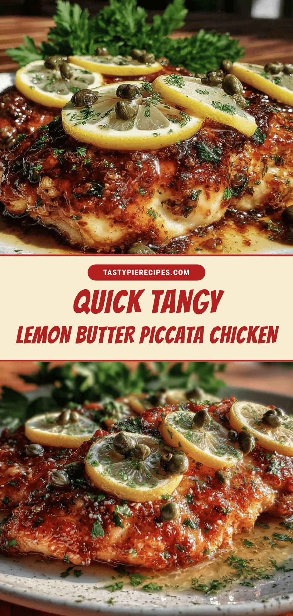 quick lemon butter piccata chicken recipe