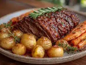 slow cooker pot roast - featured image