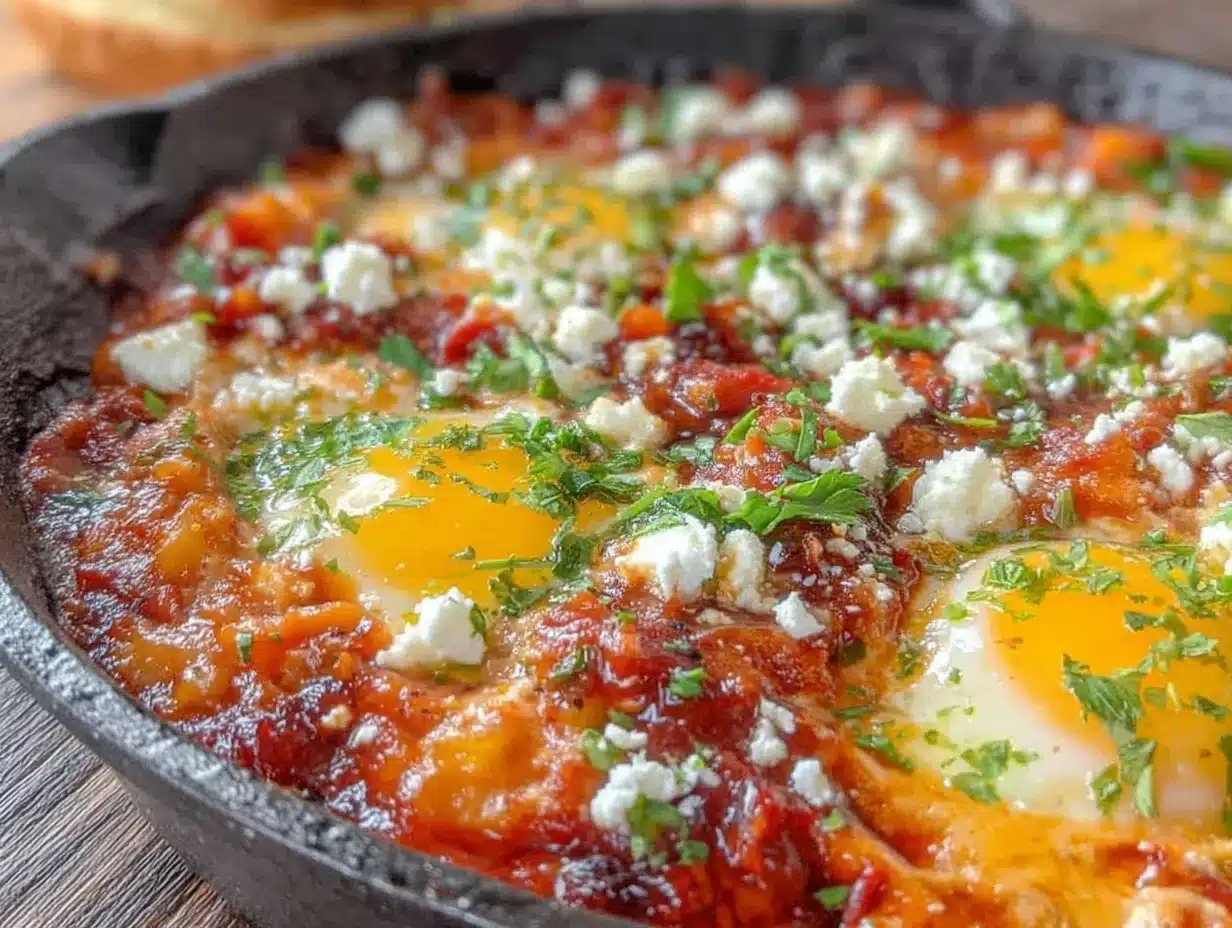 spicy shakshuka recipe preparation steps