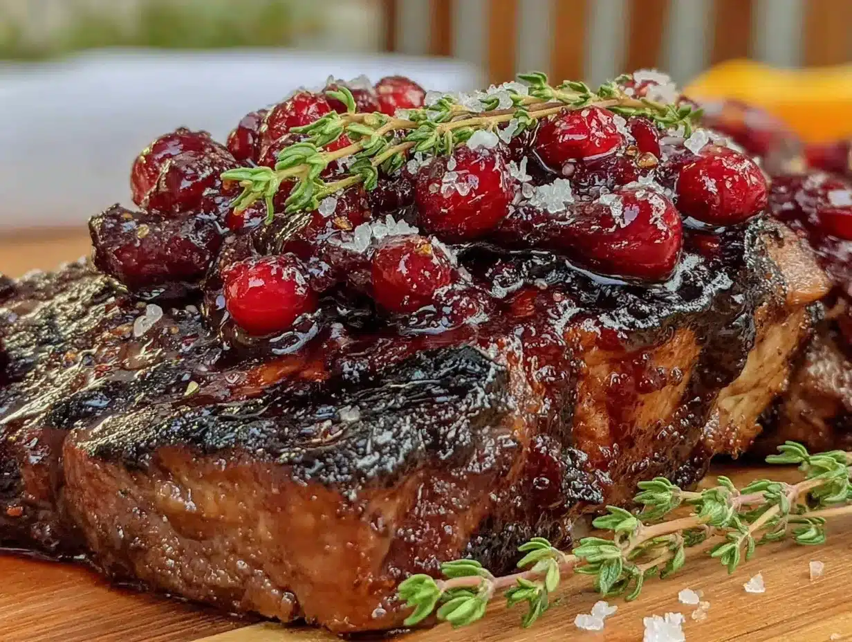 tart cherry balsamic reduction sauce preparation steps