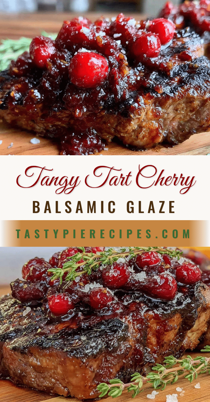 tart cherry balsamic reduction sauce recipe