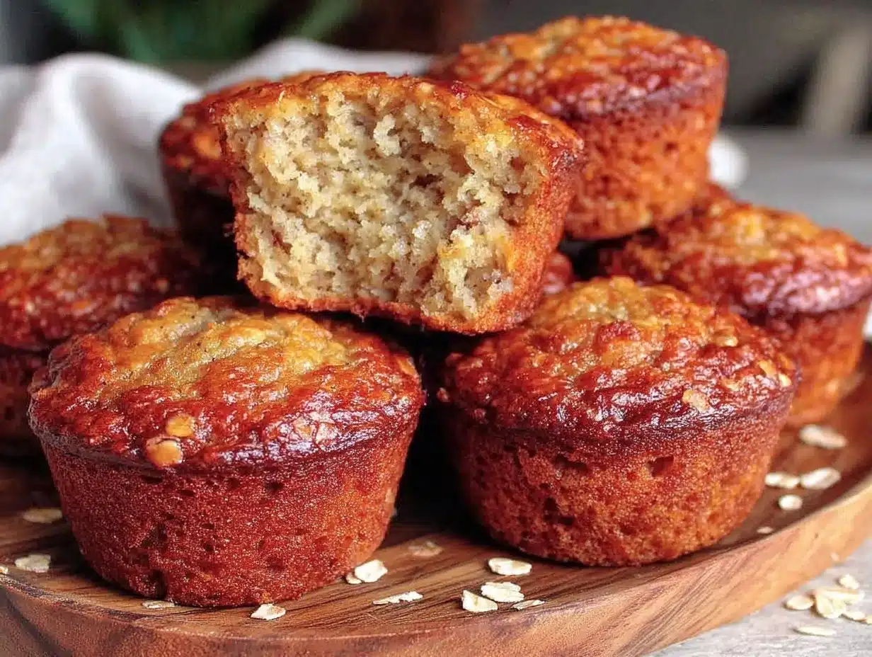 banana oat muffins preparation steps