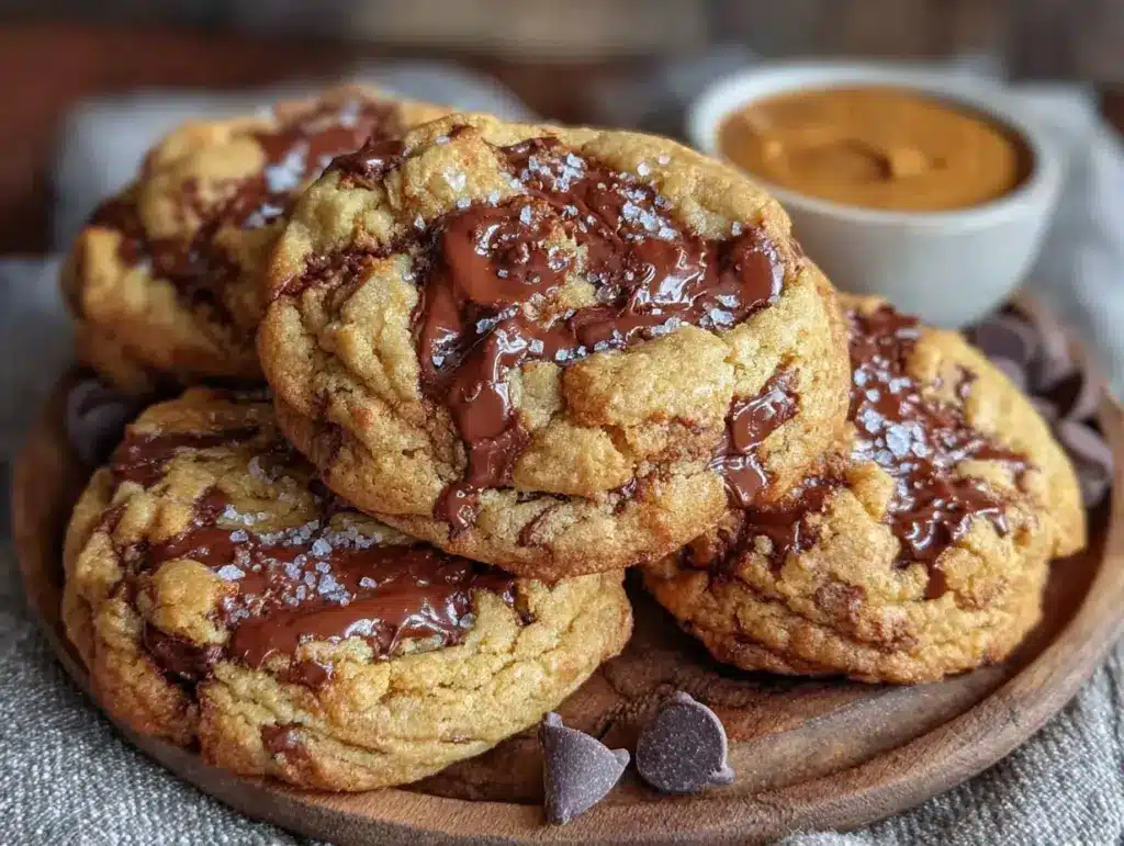 brown butter chocolate chip cookies - featured image