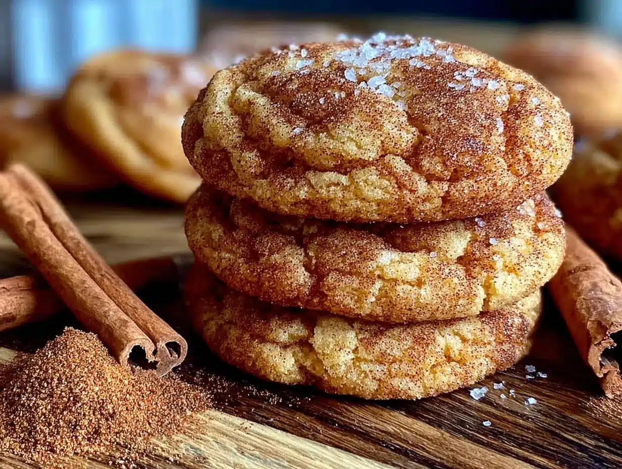 brown butter pumpkin snickerdoodle cookies preparation steps