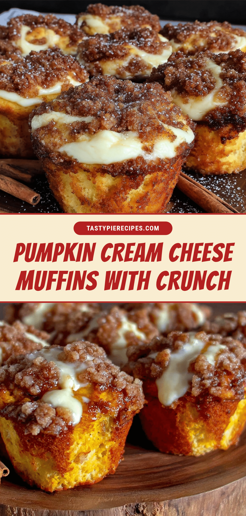 cozy pumpkin cream cheese muffins recipe