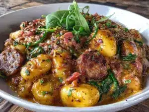 creamy one-pot gnocchi - featured image