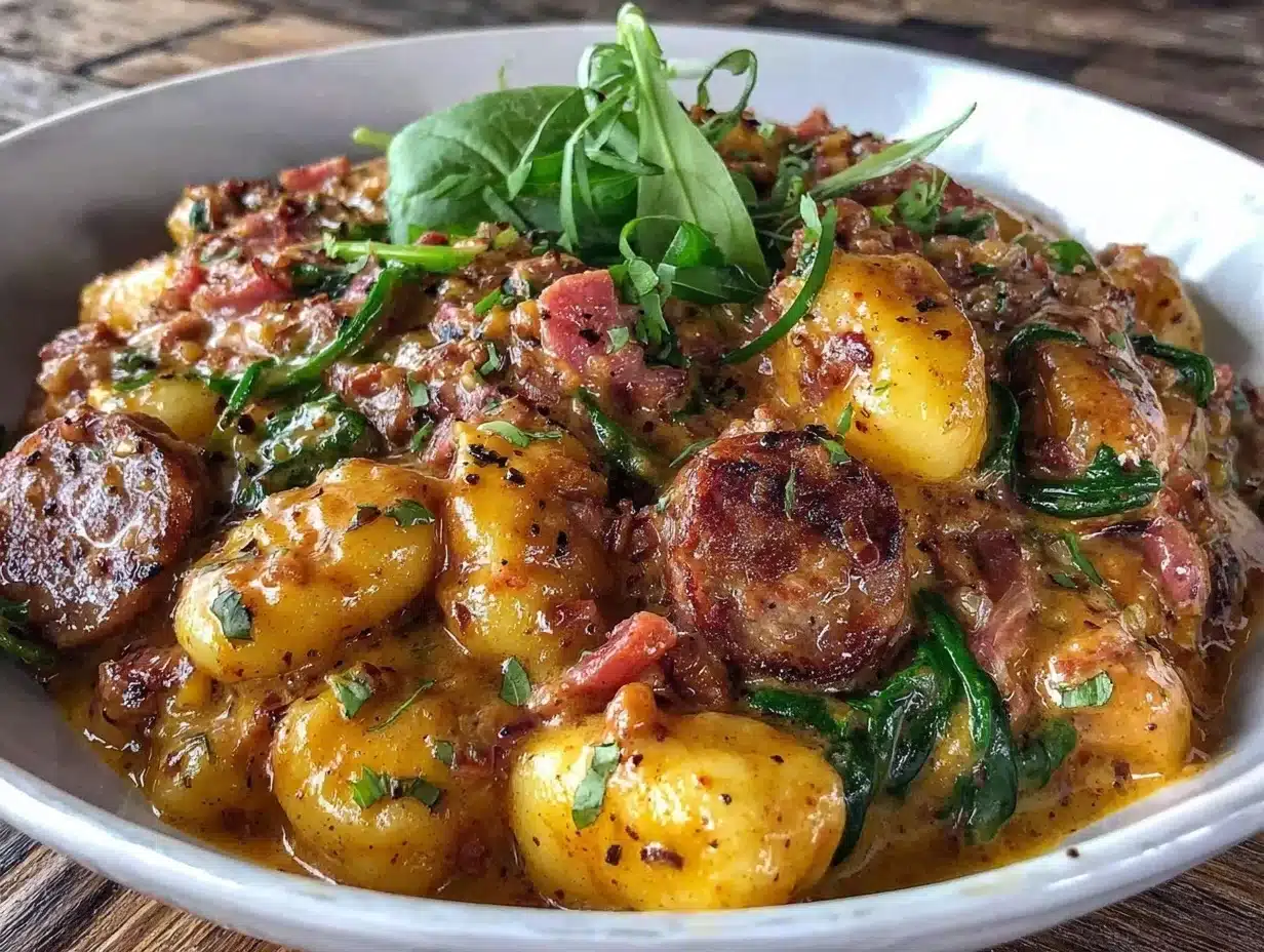 creamy one-pot gnocchi - featured image