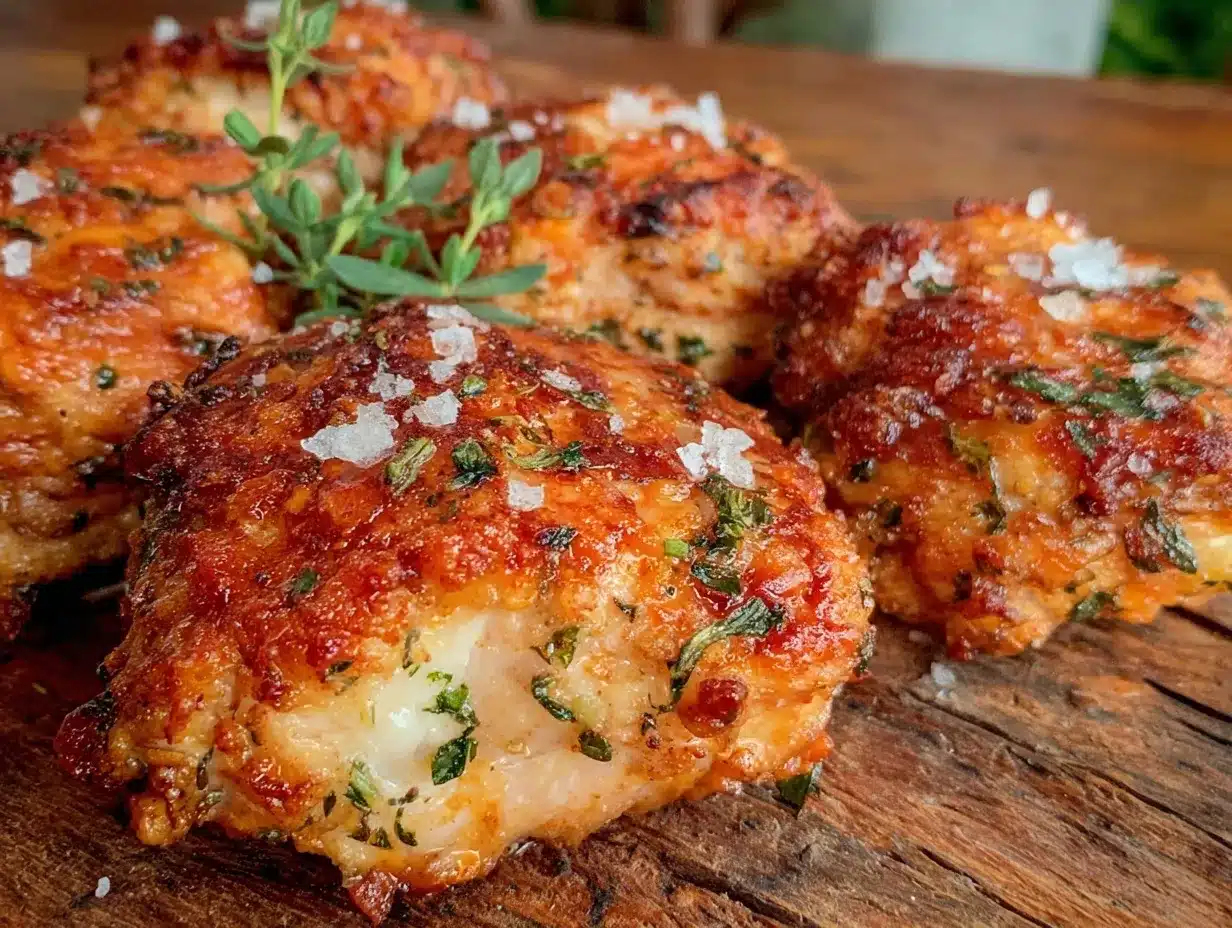 crispy air fryer boneless skinless chicken thighs preparation steps