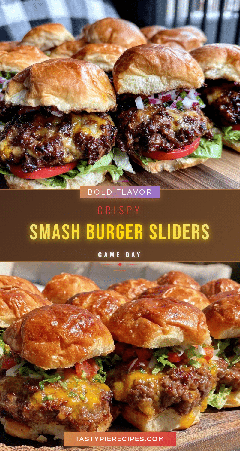 crispy smash burger sliders recipe