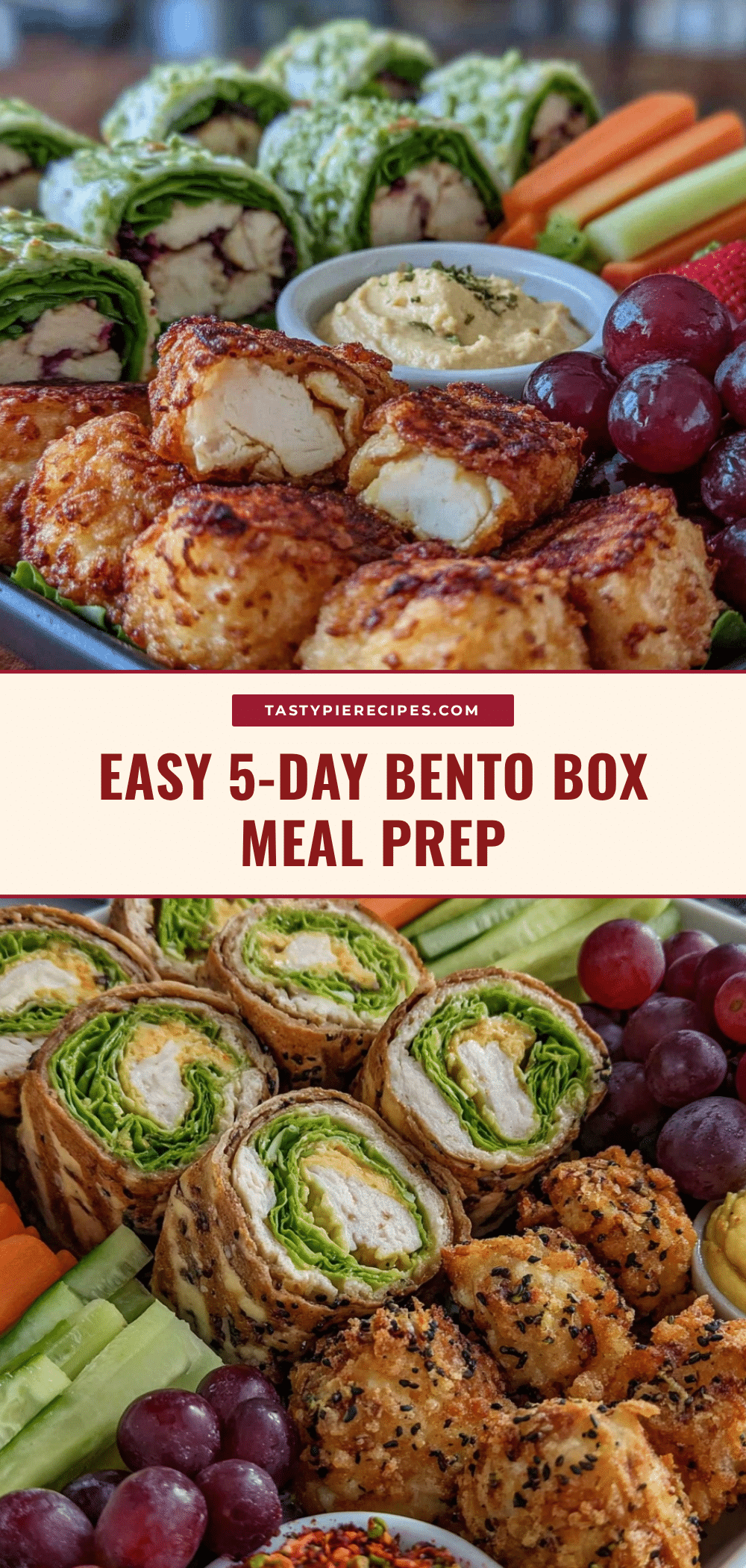 easy 5-day bento box meal prep recipe