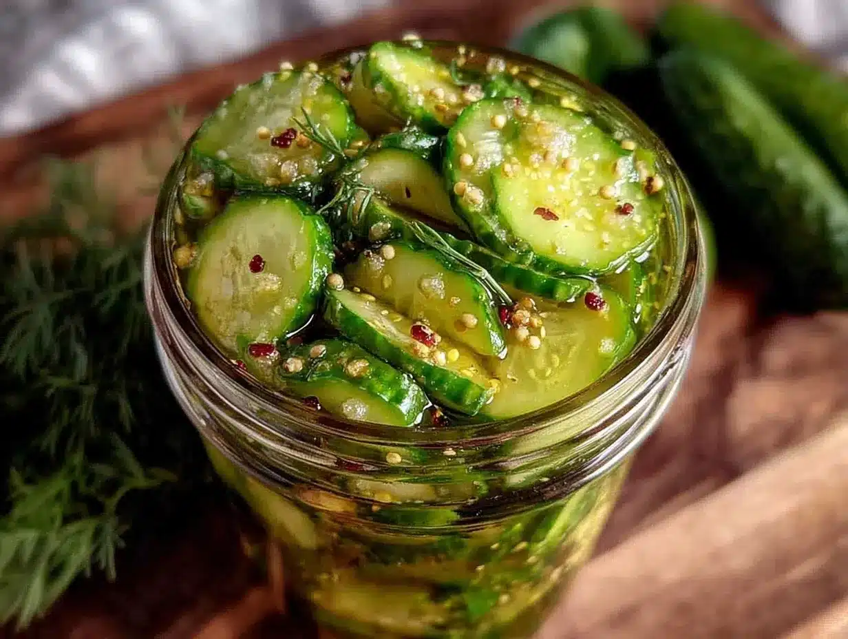 easy crispy dill refrigerator pickles preparation steps