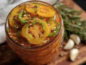 easy quick pickled banana peppers - featured image