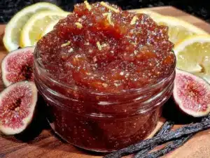 easy small batch fig jam - featured image