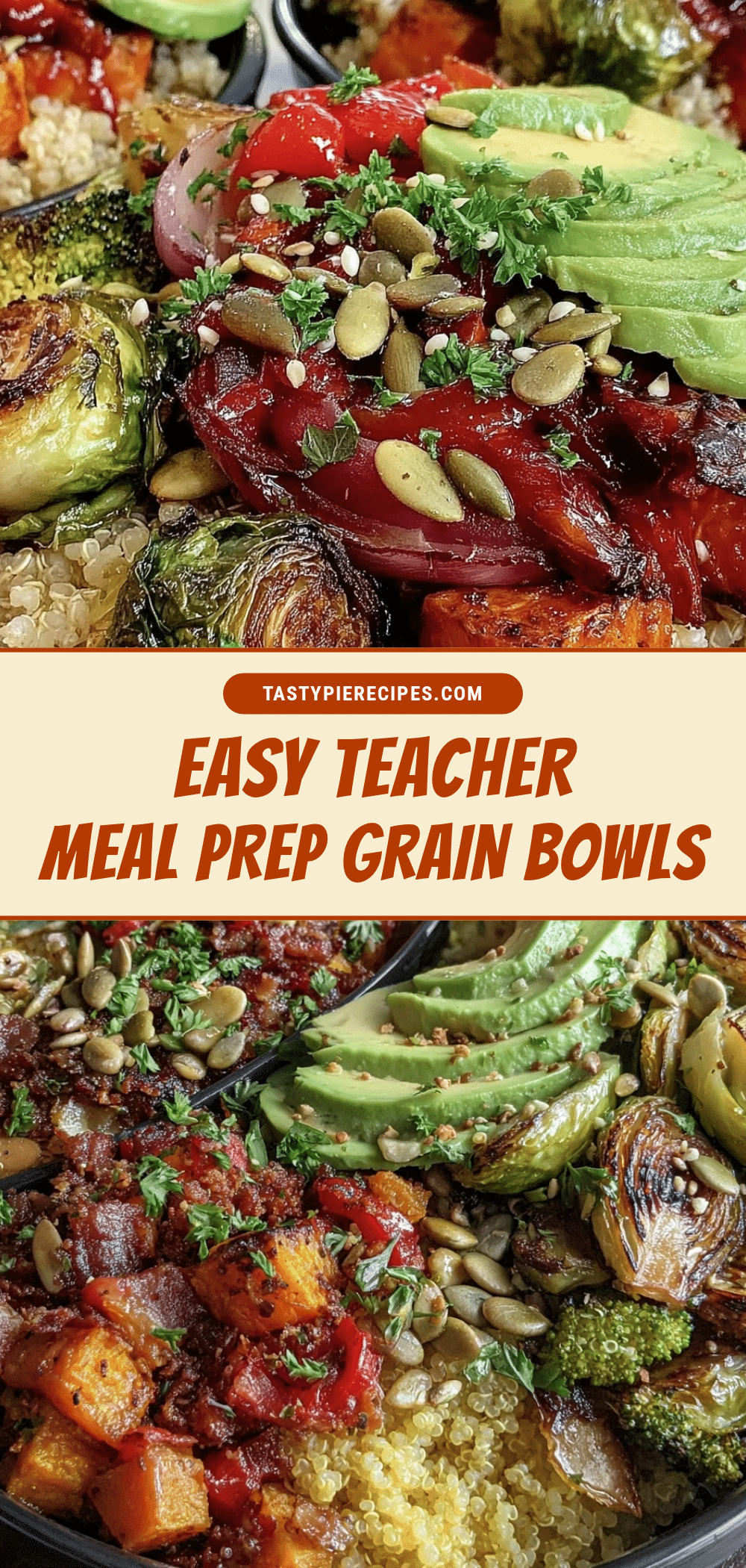 easy teacher meal prep grain bowls recipe