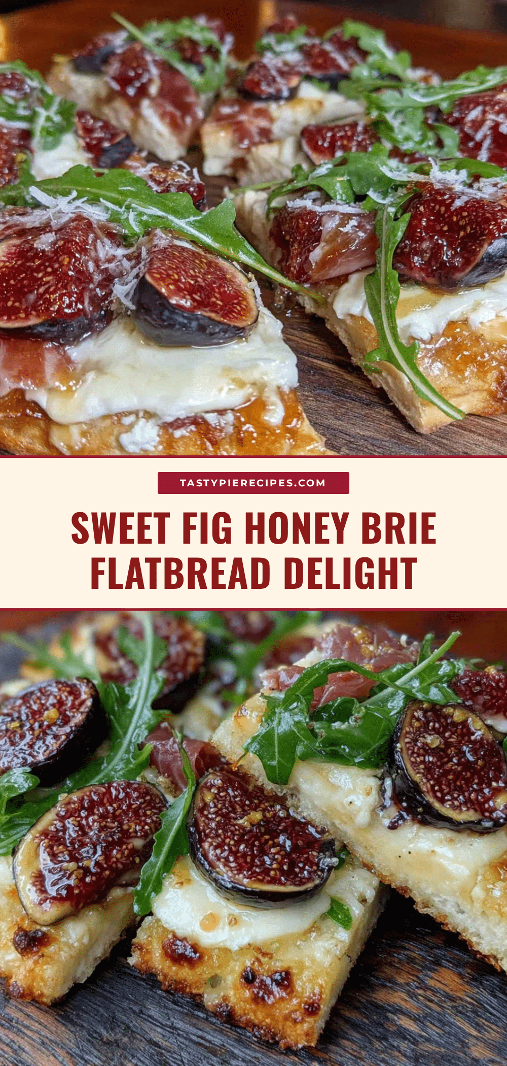 fig and honey brie flatbread recipe