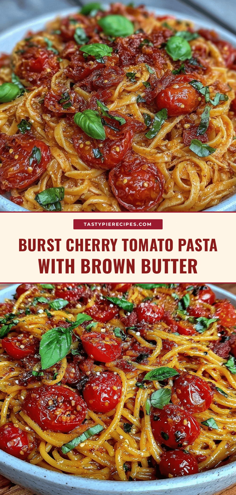 Flavorful Burst Cherry Tomato Pasta recipe