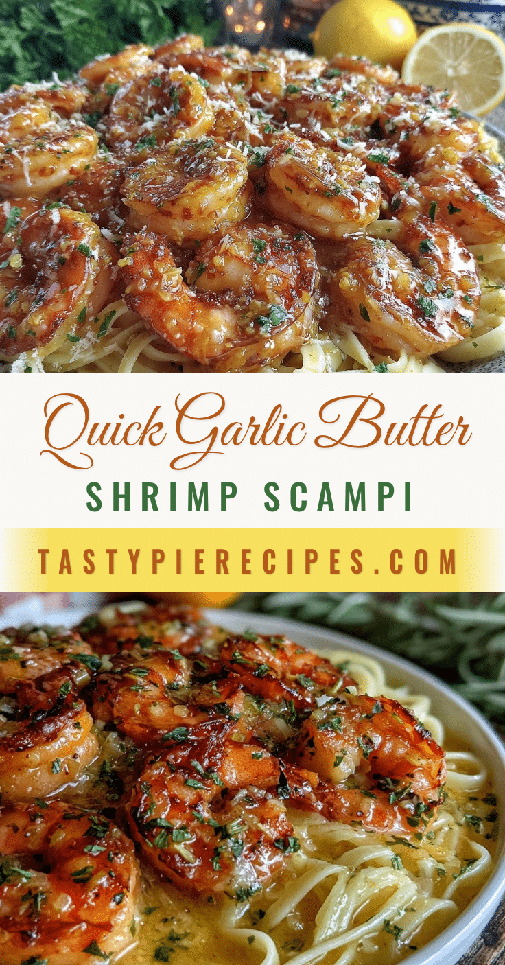 garlic butter shrimp scampi recipe