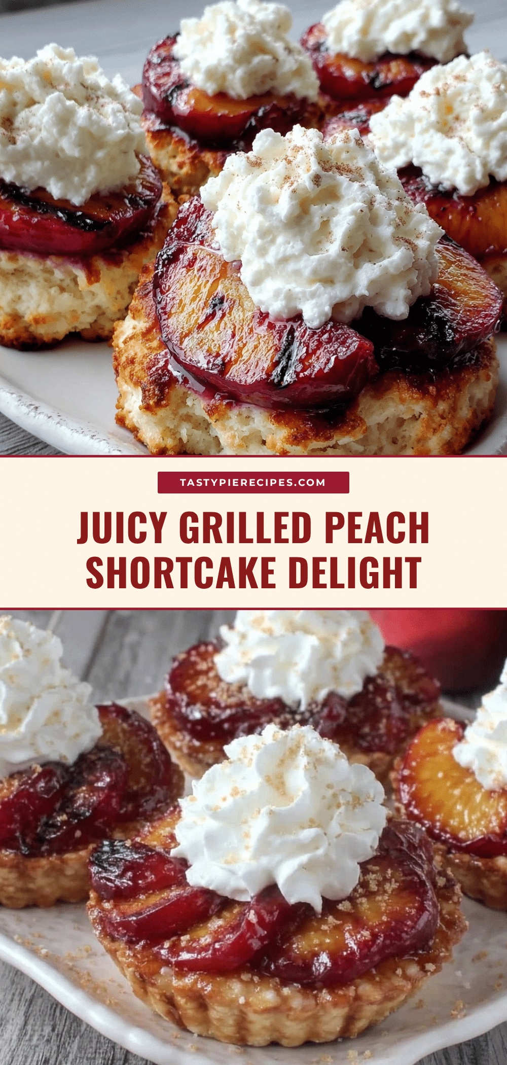 grilled peach shortcake recipe