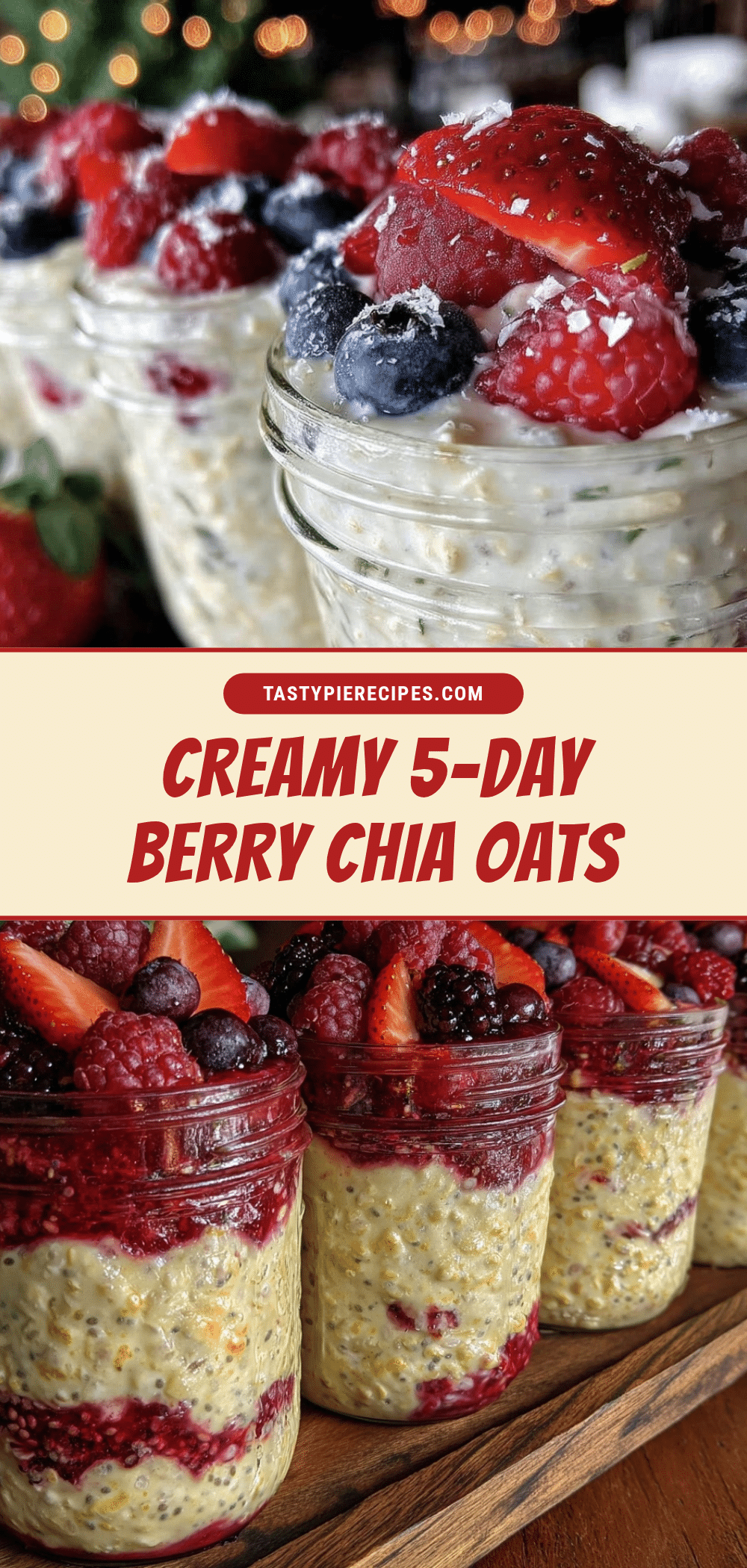 healthy overnight oat jars recipe