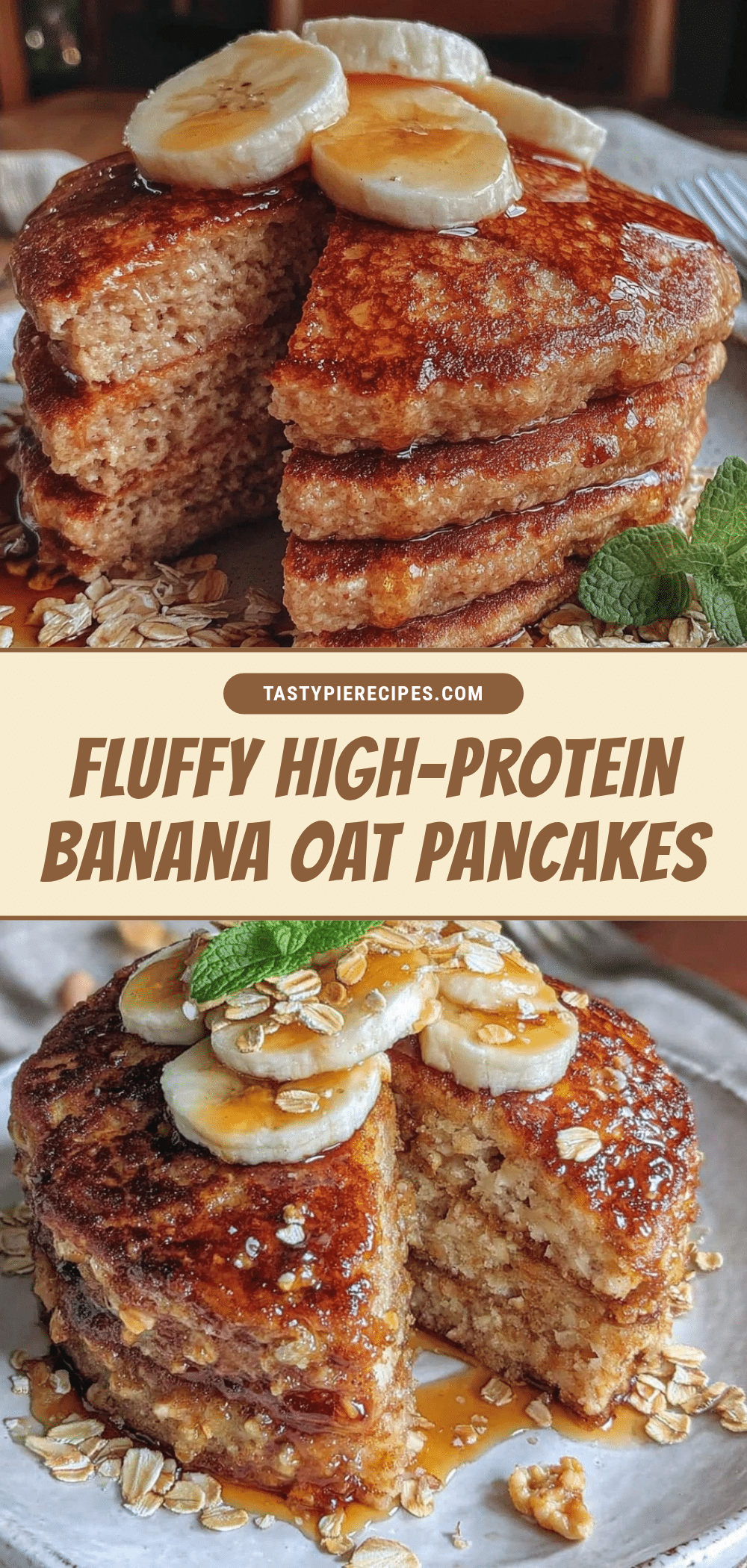 high-protein banana oat pancakes recipe
