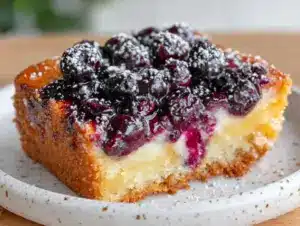 huckleberry lemon bars - featured image