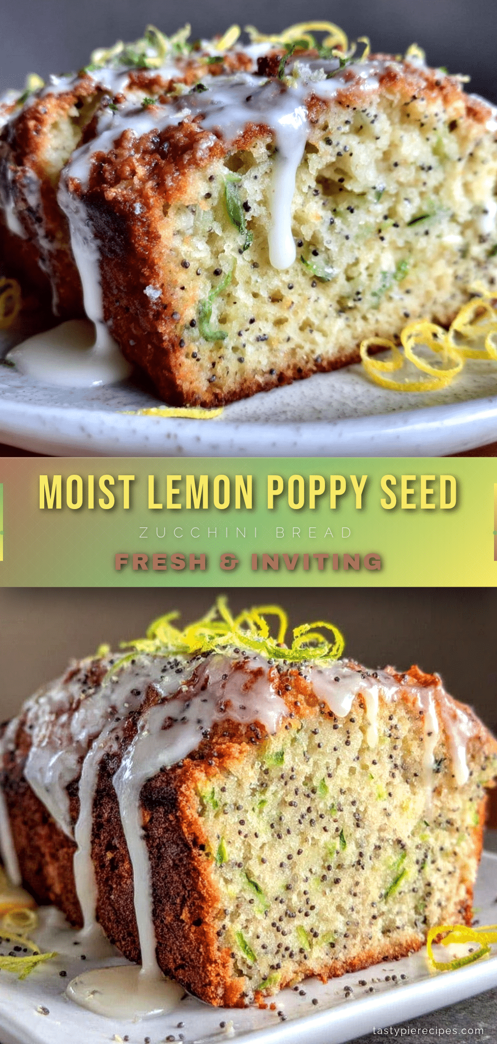 lemon poppy seed zucchini bread recipe