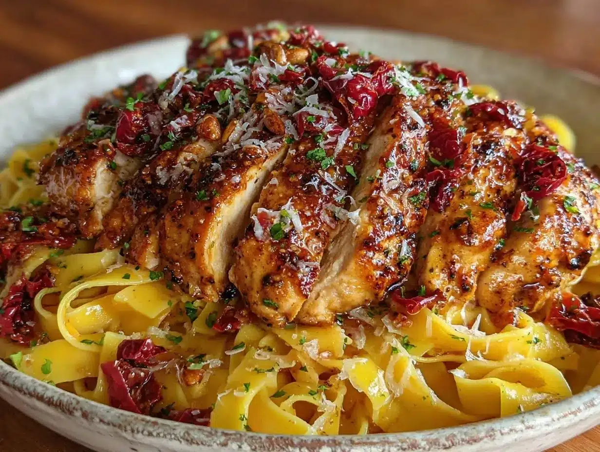 marry me chicken pasta preparation steps