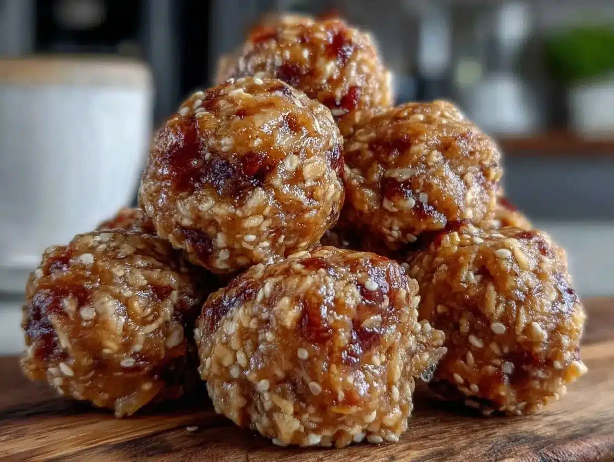 no-bake peanut butter energy bites preparation steps